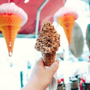 Nutty Choco Crunch Ice Cream Cone – Special